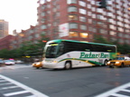 September 17, 2003 - Ave J station, a Peter Pan bus