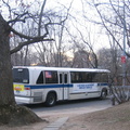 NYCT RTS 8258 @ Henry Hudson Parkway South and 246 St (Bx20). This is one of only two RTS buses left at Kingsbridge Depot. Photo