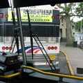 Layover stop @ Westwood on Broadway. Rockland Coaches Route 84. Photo taken by Brian Weinberg, 07/09/2003.