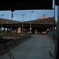 George Washington Bridge Bus Terminal. Rockland Coaches Route 84, southbound. Photo taken by Brian Weinberg, 07/09/2003.