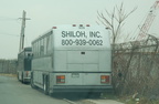 Shiloh Inc. bus 309 along Richmond Terrace on Staten Island. Photo taken by Brian Weinberg, 6/9/2005.