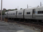 LIRR M-1 9498 @ Far Rockaway. Photo taken by Brian Weinberg, 7/28/2002.