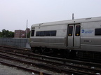 LIRR M-1 9498 @ Far Rockaway. Photo taken by Brian Weinberg, 7/28/2002.