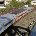 MNR P32AC-DM 228 @ Riverdale (Hudson Line). Photo taken by Brian Weinberg, 6/3/2005.