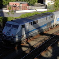 MNR P32AC-DM 201 @ Riverdale (Hudson Line). Photo taken by Brian Weinberg, 6/3/2005.