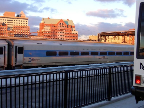 Metro-North Railroad Shoreliner Cab 5173 &quot;Port Jervis&quot; @ Hoboken Terminal. Photo taken by Brian Weinberg.