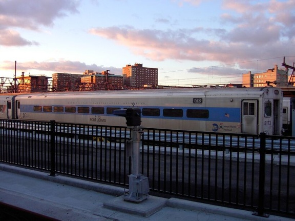 Metro-North Railroad Shoreliner Cab 5173 &quot;Port Jervis&quot; @ Hoboken Terminal. Photo taken by Brian Weinberg.