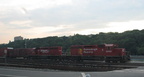 CPR SD40-2 5698 &amp; 5672 @ MNR Highbridge Yard. Photo taken by Brian Weinberg, 6/8/2005.