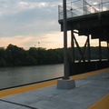 Newly refurbished platform @ Marble Hill (Hudson Line). Photo taken by Brian Weinberg, 6/8/2005.