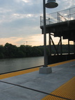 Newly refurbished platform @ Marble Hill (Hudson Line). Photo taken by Brian Weinberg, 6/8/2005.