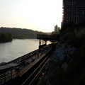 Marble Hill station on the Hudson Line. Photo by Brian Weinberg, 7/3/2002.