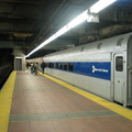 MNR 1 &amp; 2 (former Erie Lackawanna Phoebe Snow cars). Photographed at Grand Central Terminal on November 18, 2003, by Brian W