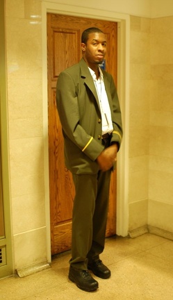 Paul in the Station Master's Office @ Grand Central Terminal. Photo taken by Brian Weinberg, 6/8/2007.