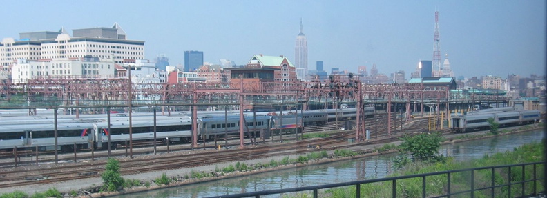 Hoboken Terminal. Photo taken by Brian Weinberg, 06/23/2003.