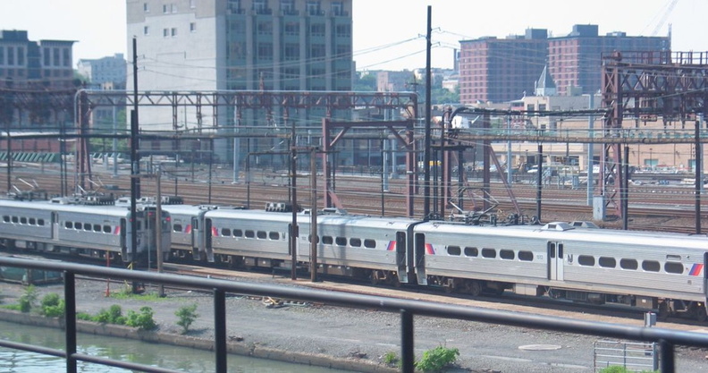 Hoboken Terminal. Photo taken by Brian Weinberg, 06/23/2003.
