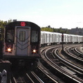 R-142 @ Jackson Av (2). Photo taken by Brian Weinberg, 8/6/2002.