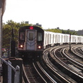 R-142 @ Jackson Av (2). Photo taken by Brian Weinberg, 8/6/2002.
