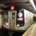 R-143 @ Myrtle Av (L). Photo by Brian Weinberg, 11/27/2002. (89k)