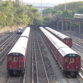 R-29 8783 (left) and R-33ML 8929 (right)@ Concourse Yard. Photo taken by Brian Weinberg, 8/1/2002.