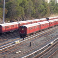 R-29 8783 / 8782 and R-33ML 8929 / 8928 @ Concourse Yard. Photo taken by Brian Weinberg, 8/1/2002.