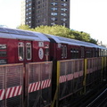 R-33ML 8878 & 8879 @ Jackson Av (5). Photo taken by Brian Weinberg, 8/6/2002.