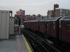 R-33ML 9243 @ Bedford Pk Blvd-Lehman College (4). Photo taken by Brian Weinberg, 8/1/2002.