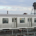 R-40 @ Queensboro Plaza (N). Photo by Brian Weinberg, 01/09/2003.