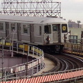 R-40M @ Queensboro Plaza (N). Photo by Brian Weinberg, 01/09/2003.