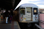 R-42 4632 @ 62 St (M). Photo by Brian Weinberg, 01/09/2003.