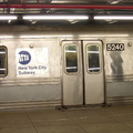 R-44 5240 @ 59 St - Columbus Circle (A). Photo taken by Brian Weinberg, 02/02/2003. (99kb)