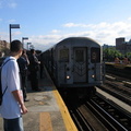 R-62A 2256 @ 231 St (9). Note: this is the last day of (9) service. This was the last AM Rush sb (9) train that I rode. Photo ta