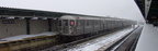 R-62A 1871 @ Junius St (3). Photo taken by Brian Weinberg, 02/17/2003. This was the Presidents Day Blizzard of 2003.