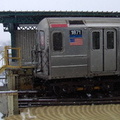 R-62A 1871 @ Junius St (3). Photo taken by Brian Weinberg, 02/17/2003. This was the Presidents Day Blizzard of 2003.
