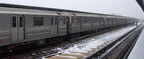 R-62A 1872 @ Junius St (3). Photo taken by Brian Weinberg, 02/17/2003. This was the Presidents Day Blizzard of 2003.