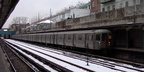 R-68 5078 @ Bay Parkway (W-Sea Beach). Photo taken by Brian Weinberg, 02/15/2003. (132kb)