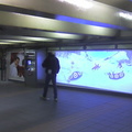 a Target video advertisement by way of a Monster Media projection system @ 34 St - Herald Sq. This is in the 35 St mezzanine. Ph