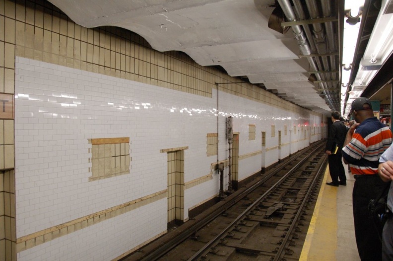 New wall tiles @ 96 St (1/2/3)