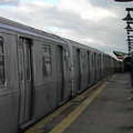 R-143 8142 @ Atlantic Av (L). Photo by Brian Weinberg, 11/27/2002. (79k)