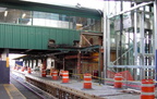 PDRM1625 || Ongoing AIRTRAIN construction @ Howard Beach (A). Photo by Brian Weinberg, 01/19/2003.