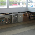 Reopened South Ferry station entrance. Photo taken by Brian Weinberg, 6/29/2005.