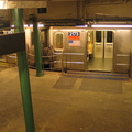 R-62A 2173 @ Soth Ferry (1). (View from reopened South Ferry station entrance). Photo taken by Brian Weinberg, 6/29/2005.