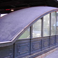 PATH kiosk @ Hoboken Terminal. Photo by Brian Weinberg, 01/26/2003.
