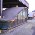 PATH kiosk @ Hoboken Terminal. Photo by Brian Weinberg, 01/26/2003.