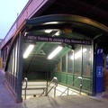 PATH kiosk @ Hoboken Terminal. Photo by Brian Weinberg, 01/26/2003.