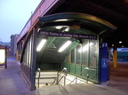 PATH kiosk @ Hoboken Terminal. Photo by Brian Weinberg, 01/26/2003.