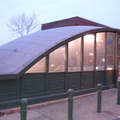 PATH kiosk @ Hoboken Terminal. Photo by Brian Weinberg, 01/26/2003.