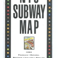 1993 NYC Subway Map Multilingual - Daily News edition