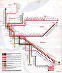 1967 Service Change brochure, map side. Provided by Dan.