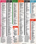 1968 NYCTA Rapid Transit Serivce Changes brochure - back. Provided by Dan.