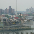 R-32 cars on barge at 207 St Yard